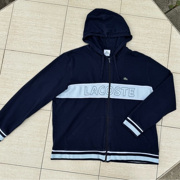 Vintage Lacoste Big Logo Embroidered Zip Hoodie
Sweatshirt - Picture 3 of 3
